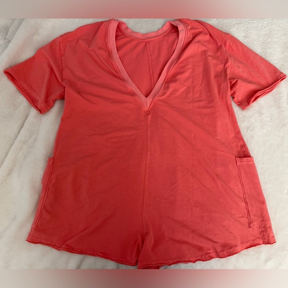 NEW! Free People Hot Shot Tee Romper💕 - Picture 6 of 6